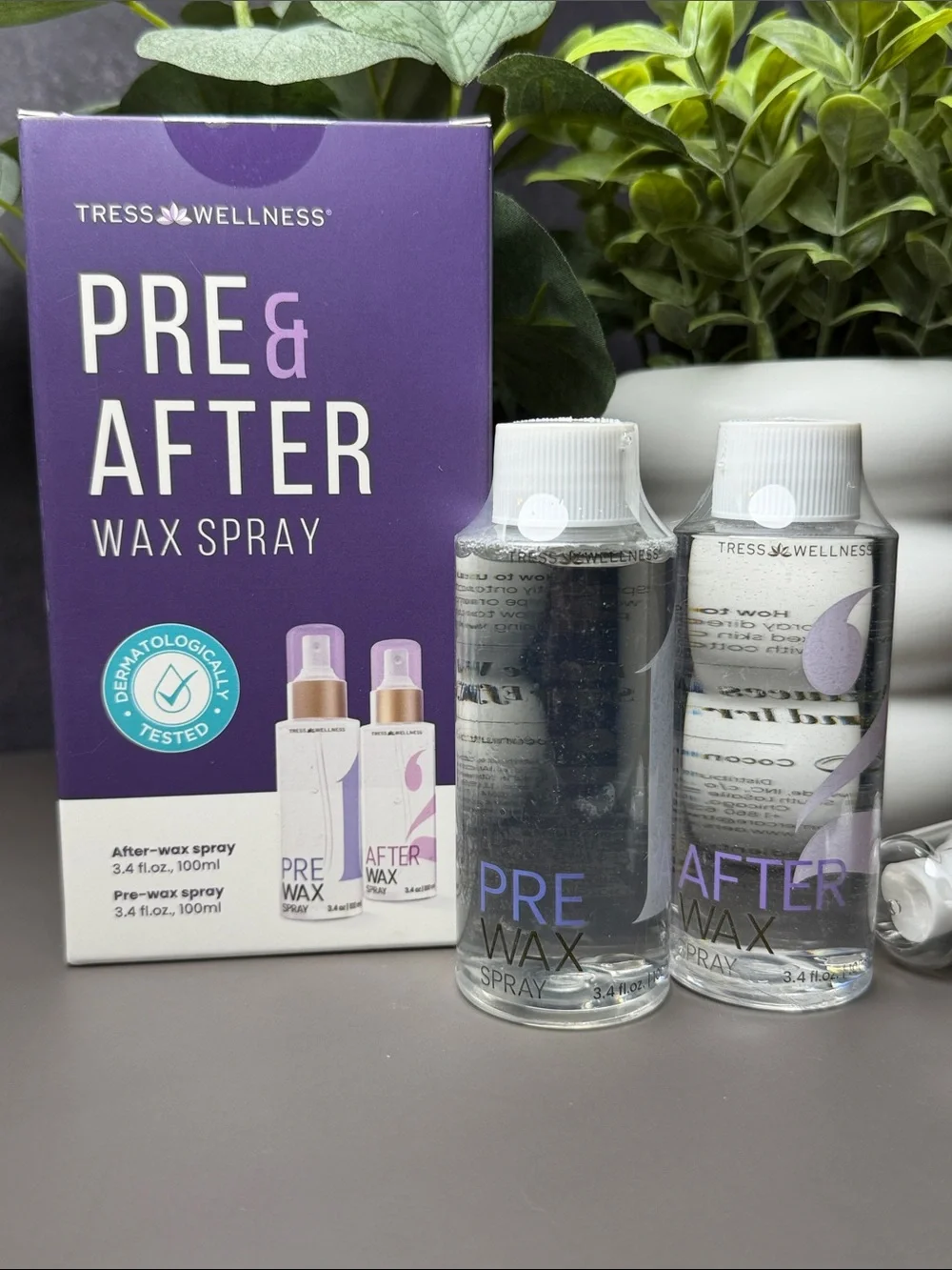 PRE & AFTER Wax Spray Duo - Clear